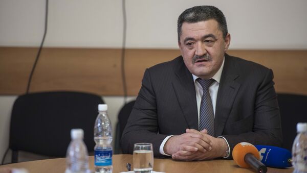 Кандидат на должность мэра Бишкека Албек Ибраимов. Архивное фото - Sputnik Кыргызстан