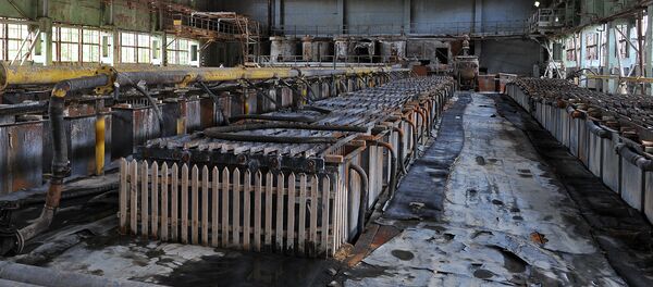 Кадамджайский сурьмяный комбинат в Баткенской области. Архивное фото - Sputnik Кыргызстан