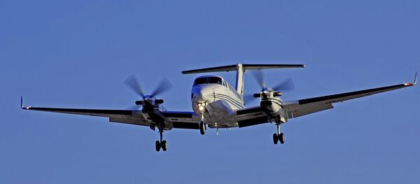 Самолет Beechcraft SuperKingAir-350. Архивное фото - Sputnik Кыргызстан