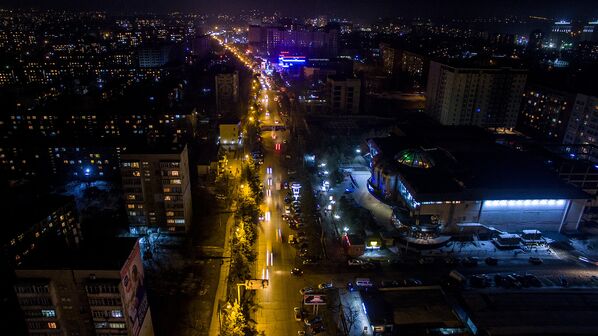 Огни ночного города - Sputnik Кыргызстан