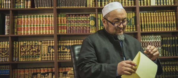 Архивное фото экс-муфтия Кыргызстана Чубак ажы Жалилова - Sputnik Кыргызстан