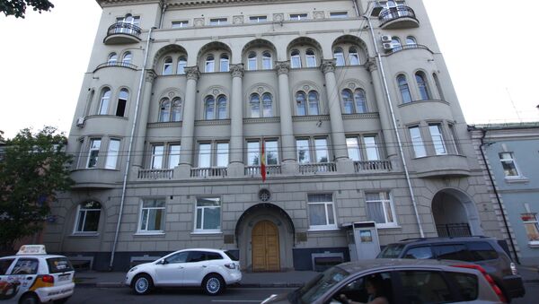 Здание посольства КР в Москве. Архивное фото - Sputnik Кыргызстан