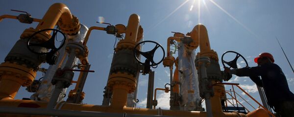 Ишкер газ куурунун жанынд жумуш учурунда. Архив Ишкер газ куурунун жанынд жумуш учурунда. Архив - Sputnik Кыргызстан