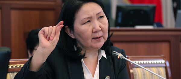 Председатель Счетной палаты Кыргызстана Эльмира Ибраимова. Архивное фото - Sputnik Кыргызстан