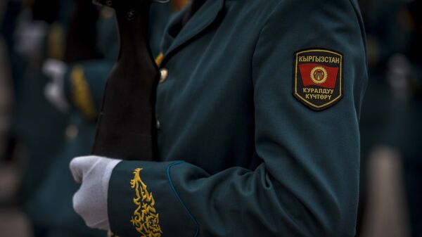 Солдат национальной гвардии. Архивное фото - Sputnik Кыргызстан