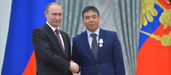 Вручение государственных наград президентом РФ В. Путиным в Кремле - Sputnik Кыргызстан