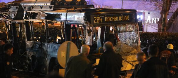 Анкаранын Гювен-парк аттуу аялдамада болгон жардыруу. Архив - Sputnik Кыргызстан