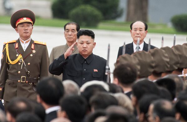 Первый секретарь Центрального комитета Трудовой партии Кореи Ким Чен Ын. Архивное фото - Sputnik Кыргызстан