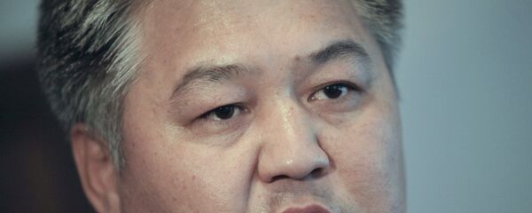 Исполняющий обязанности губернатора области Джалал-Абадской области Бектур Асанов. Архивное фото - Sputnik Кыргызстан