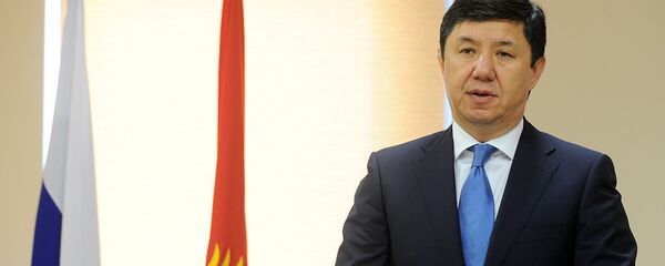 Премьер-министр Темир Сариев. Архив - Sputnik Кыргызстан