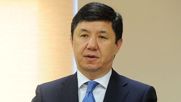 Премьер-министр Темир Сариев. Архив - Sputnik Кыргызстан