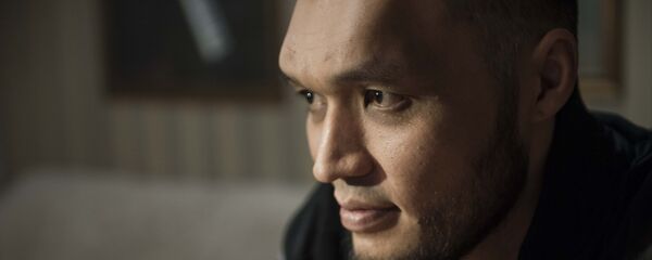 Участник КВН команды Азия Mix Марат Джуманалиев во время интервью - Sputnik Кыргызстан