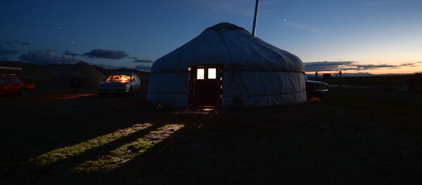 Жайлоодогу боз-үй. Архив - Sputnik Кыргызстан