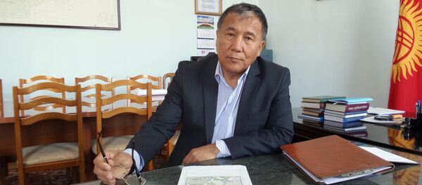 Первый заместитель руководителя аппарата кабмина Курбанбай Искандаров. Архивное фото - Sputnik Кыргызстан