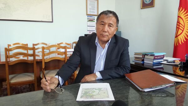 Первый заместитель руководителя аппарата кабмина Курбанбай Искандаров. Архивное фото - Sputnik Кыргызстан