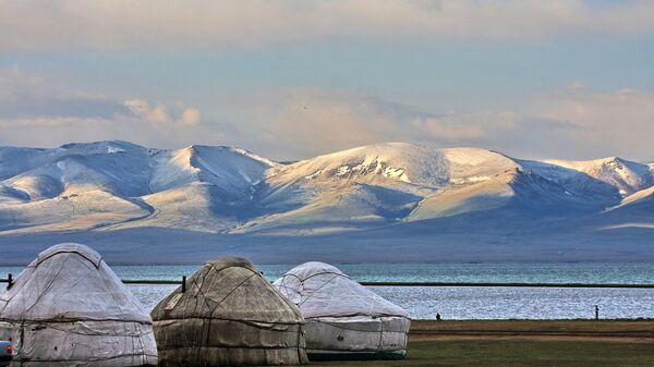 Крупное высокогорное озеро Сон-Куль. Архивное фото - Sputnik Кыргызстан