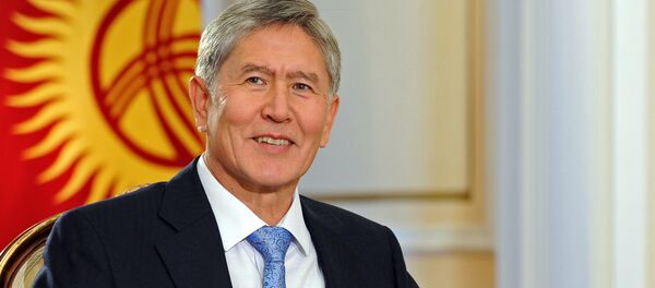 Президент Алмазбек Атамбаев. Архив - Sputnik Кыргызстан