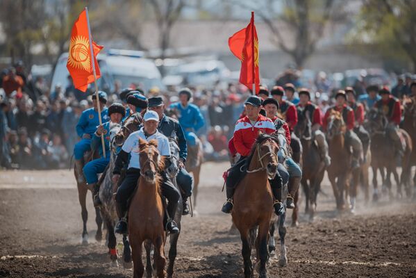 Соревнования по кок бору в честь праздника Нооруз в Бишкеке - Sputnik Кыргызстан