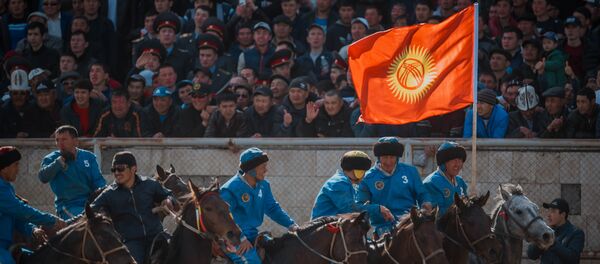 Соревнования по кок-бору. Архивное фото - Sputnik Кыргызстан