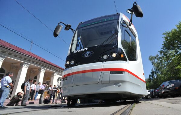 Трамвай в Москве. Архивное фото - Sputnik Кыргызстан