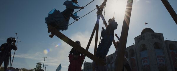 Празднование национального праздника Нооруз в Бишкеке - Sputnik Кыргызстан