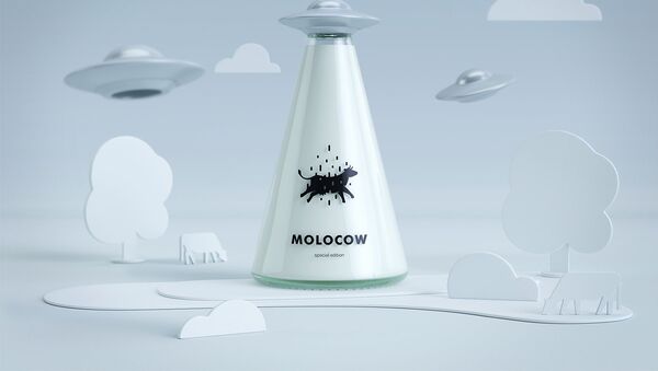 Концепт упаковки молока Molocow, созданный кыргызскими дизайнерами - Sputnik Кыргызстан
