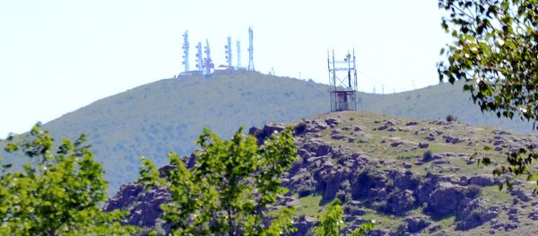 Архивное фото радиорелейной системы-24 Кербен на горе Ункуп-Тоо в Аксыйском районе - Sputnik Кыргызстан