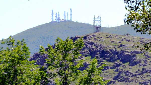 Радиорелейная система-24 Кербен на горе Унгар-Тоо в Аксыйском районе. Архивное фото - Sputnik Кыргызстан