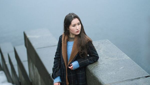 19-летняя художница из Бишкека Алия Шагиева - Sputnik Кыргызстан