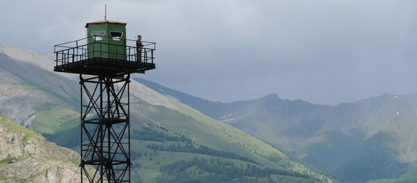 Пограничная вышка. Архивное фото - Sputnik Кыргызстан