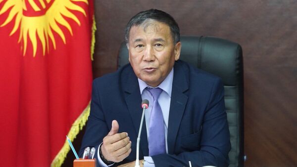 Спецпредставитель правительства Кыргызской Республики Курбанбай Искандаров. Архивное фото - Sputnik Кыргызстан