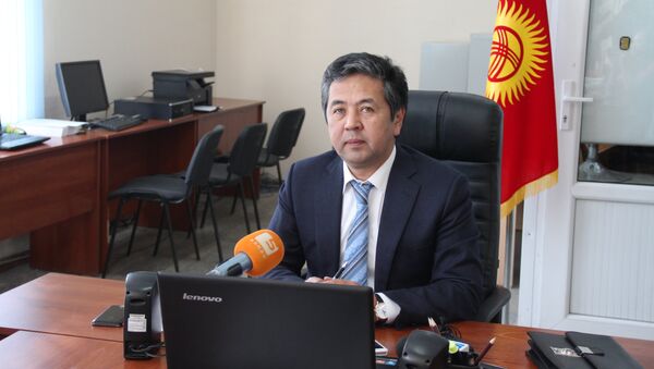 Архивное фото главы Государственной регистрационной службы Тайырбека Сарпашева - Sputnik Кыргызстан