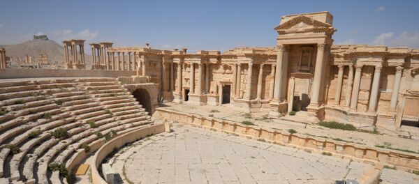 Историческая часть Пальмиры после освобождения города от террористов. Историческая часть Пальмиры после освобождения города от террористов. - Sputnik Кыргызстан