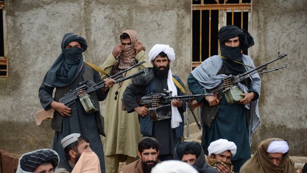 Боевики радикального движения Талибан. Архивное фото - Sputnik Кыргызстан