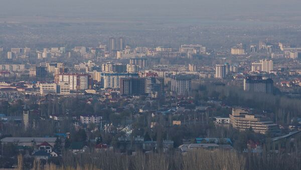 Вид на город Бишкек с горы Бозболток. Архивное фото - Sputnik Кыргызстан