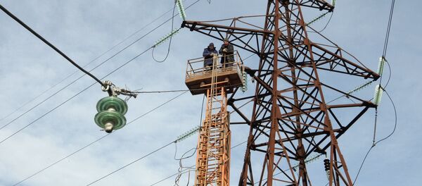 Электр линиялары. Архив - Sputnik Кыргызстан