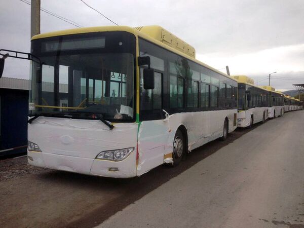 Автобусы из Китая, работающие на газе - Sputnik Кыргызстан