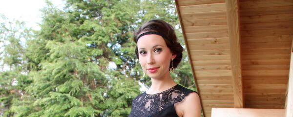 Австрийская баронесса Екатерина Харсдорф во время путешествия. Архивное фото - Sputnik Кыргызстан