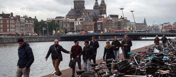 Амстердам көчөсүнө көрүнүш. Архив - Sputnik Кыргызстан