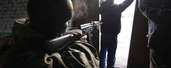 Антитеррористические учения в Приморском крае по предотвращению угрозы совершения террористического акта на военном объекте и ликвидации его возможных последствий - Sputnik Кыргызстан