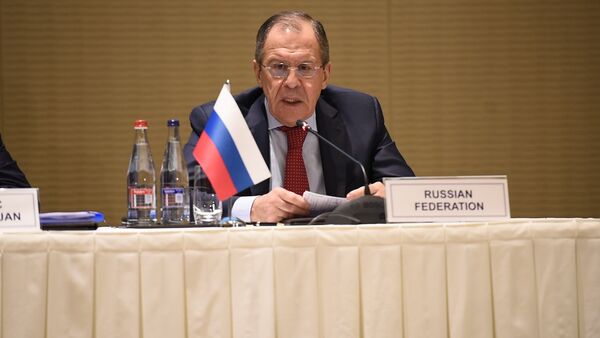 Лавров: Россия поможет укрепить мир между Азербайджаном и Арменией - Sputnik Кыргызстан