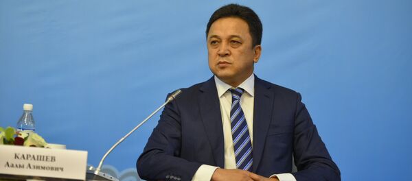 Первый вице-премьер Аалы Карашев на экономическом форуме Евразийская экономическая перспектива - Sputnik Кыргызстан