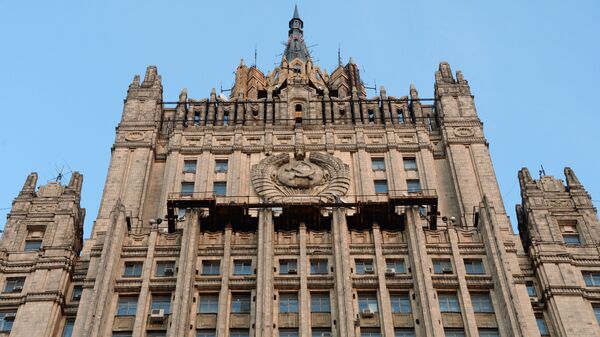 Здание министерства иностранных дел РФ на Смоленской-Сенной площади в Москве. Архивное фото - Sputnik Кыргызстан