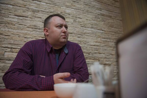 Арт–директор одного из ночных клубов Бишкека Андрей Царев. Архивное фото - Sputnik Кыргызстан