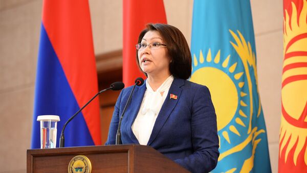 Вице-премьер Алтынай Өмүрбекова. Архив - Sputnik Кыргызстан