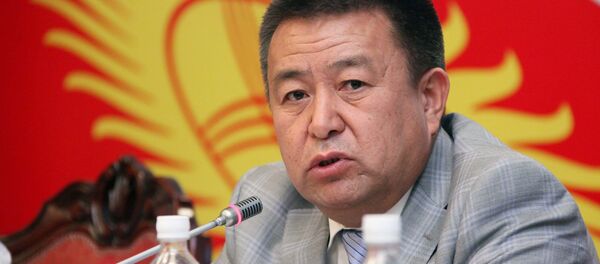КСДП фракциясынын лидери Чыныбай Турсунбеков. Архив - Sputnik Кыргызстан