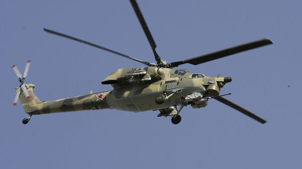 Боевой вертолет нового поколения Ми-28Н. Архивное фото - Sputnik Кыргызстан