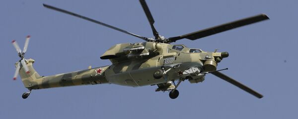 Боевой вертолет нового поколения Ми-28Н. Архивное фото - Sputnik Кыргызстан
