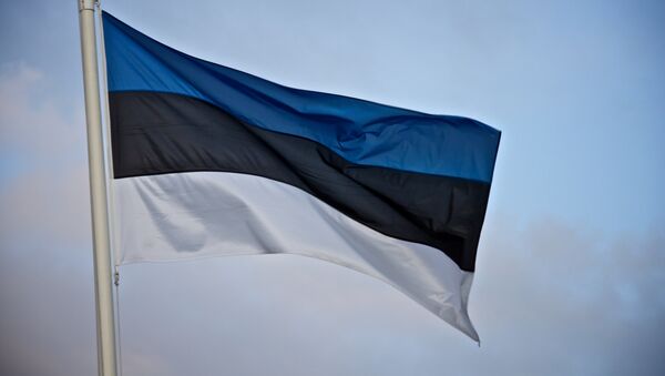 Государственный флаг Эстонии. Архивное фото - Sputnik Кыргызстан