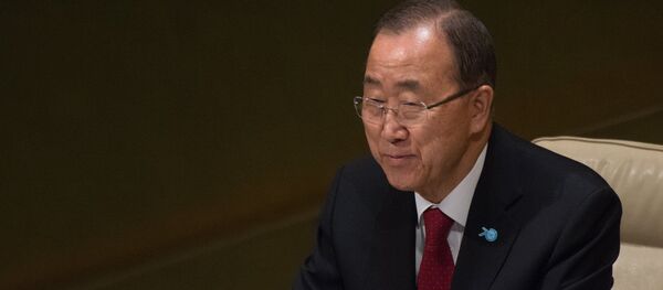 БУУнун башкы катчысы Пан Ги Мун. Архив - Sputnik Кыргызстан